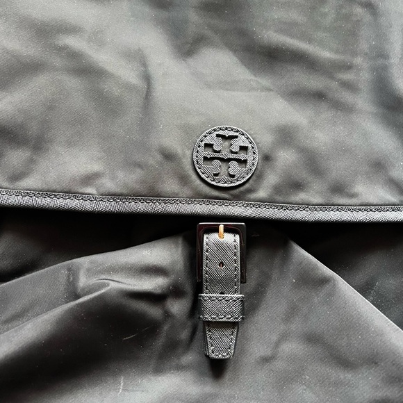 Tory Burch Black Nylon Crossbody Diaper Bag - Picture 2 of 6